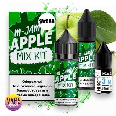 Набір M-JAM V2 Salt Strong 30 мл 50 мг - Apple - купити