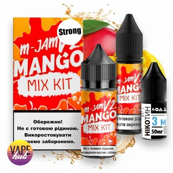 Набір M-JAM V2 Salt Strong 30 мл 50 мг - Mango — купити
