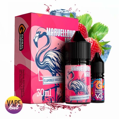 Набор Marvellous Max 30 мл 50 мг - Flamingo Wild Strawberry - купити