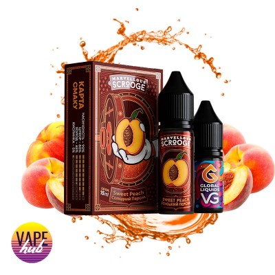 Набор Marvellous Scrooge - Sweet Peach 15 мл 50 мг - купити