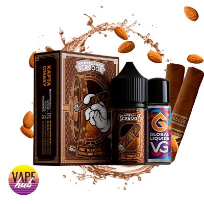 Набор Marvellous Scrooge 30 мл 65 мг - Nut Tobacco - купити