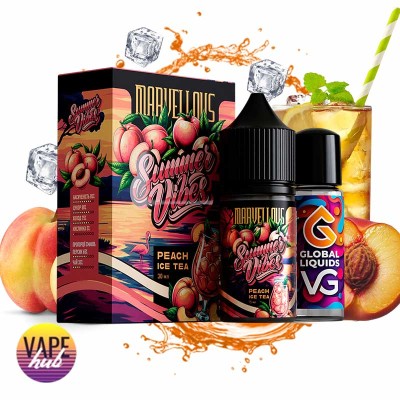 Набор Marvellous Summer Vibes - Peach Ice Tea 30 мл 50 мг - купити