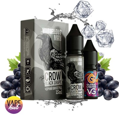 Набір Marvellous Max 15 мл 50 мг - Crow Black Grape - купити