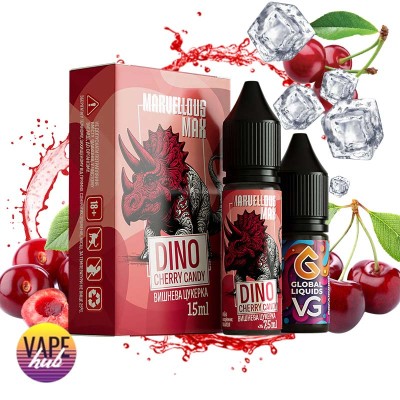 Набір Marvellous Max 15 мл 50 мг - Dino Cherry Candy - купити
