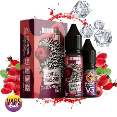 Набір Marvellous Max 15 мл 50 мг - Hedgehog Sweet Barberry - купити