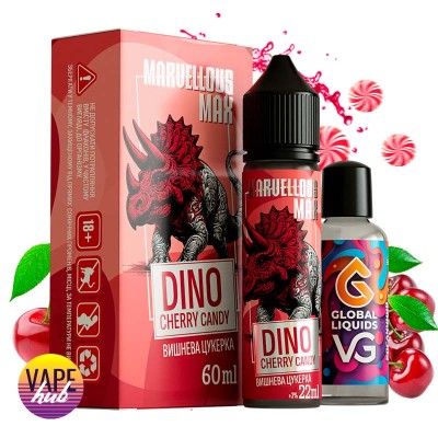 Набір Marvellous Max - Dino Cherry Candy 60 мл - купити