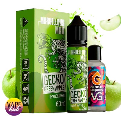 Набір Marvellous Max - Gecko Green Apple 60 мл - купити