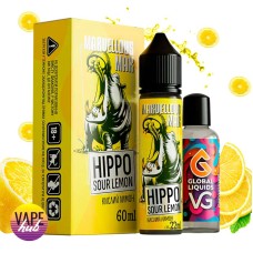 Набір Marvellous Max - Hippo Sour Lemon 60 мл
