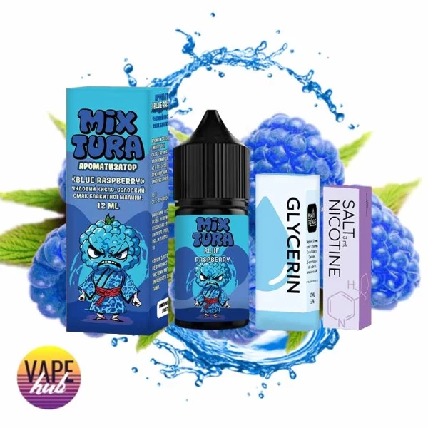 Набор Mixtura 30 мл 50 мг - Blue Raspberry — купить