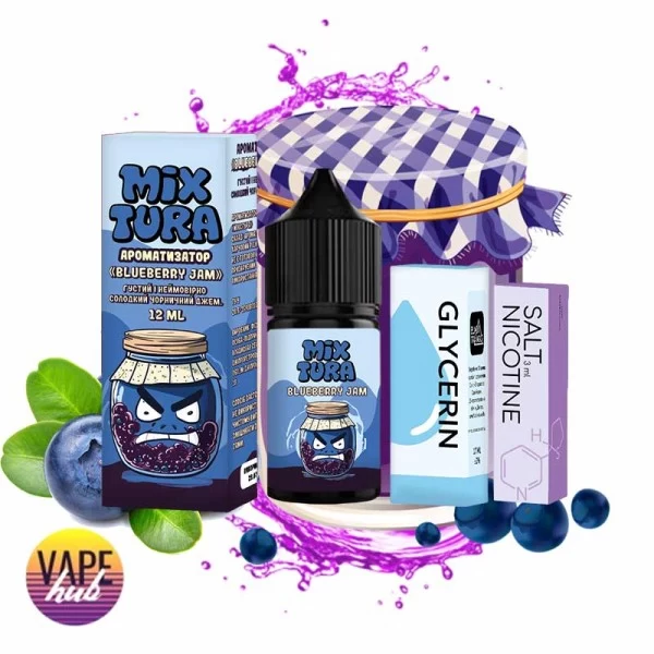 Набор Mixtura 30 мл 50 мг - Blueberry Jam — купить