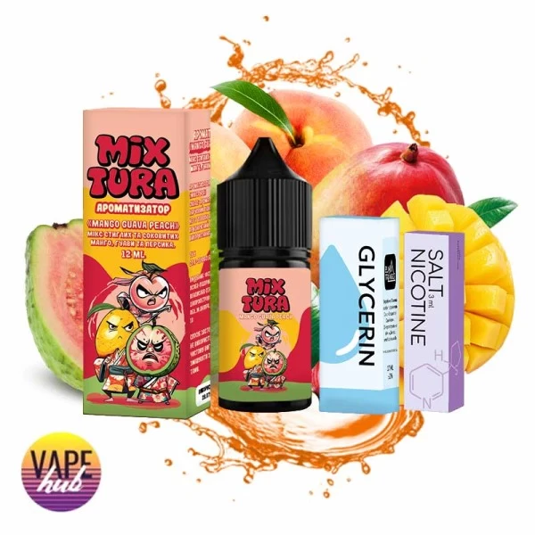 Набір Mixtura 30 мл 50 мг - Mango Guava Peach — купити