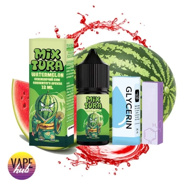 Набор Mixtura - Watermelon 30 мл 50 мг — купить