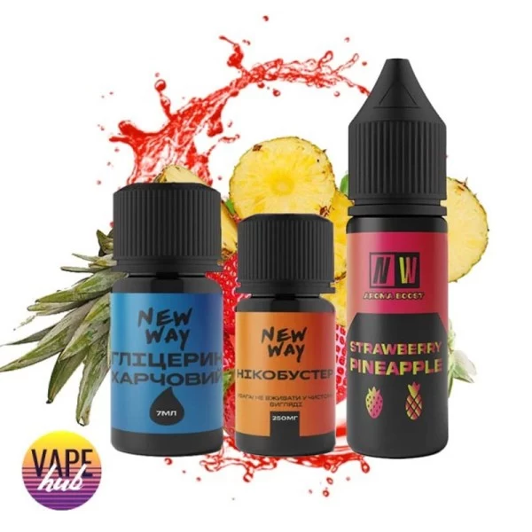 Набір New Way NW 15 мл 50 мг - Strawberry Pineapple — купити