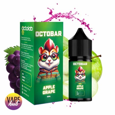 Набір OctoBar NFT Salt 15 мл 65 мг - Apple Grape - купити