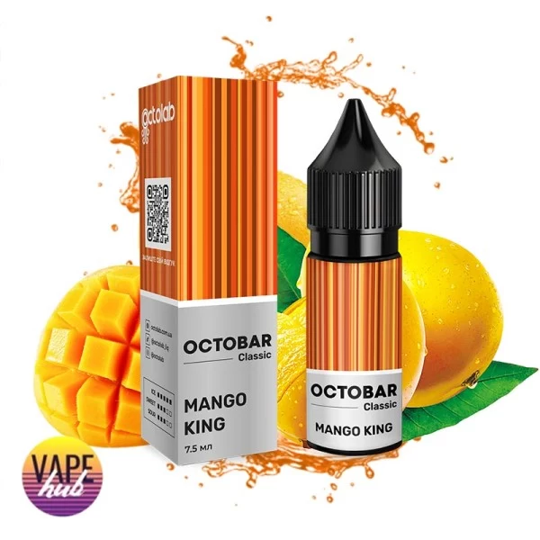 Набір OctoBar Salt 15 мл 50 мг - Mango King — купити