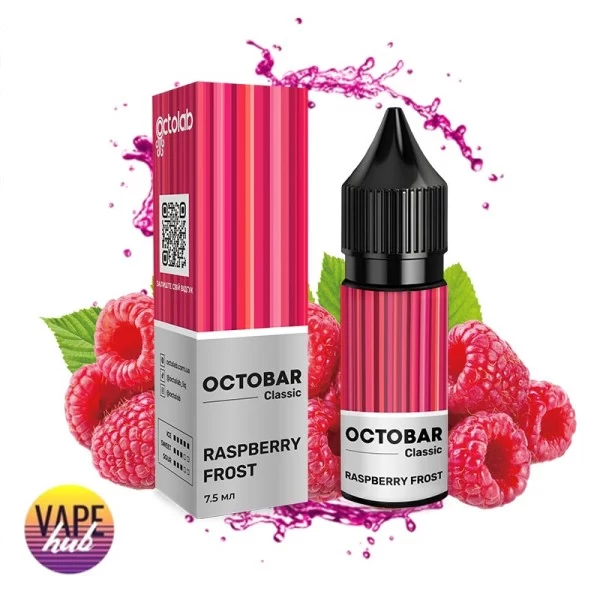 Набір OctoBar Salt 15 мл 50 мг - Raspberry Frost — купити