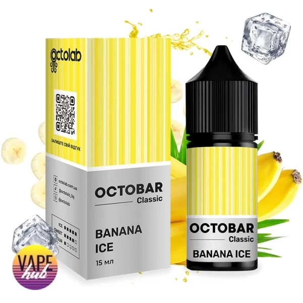 Набор Octobar Salt 30 мл 50 мг - Banana Ice — купить