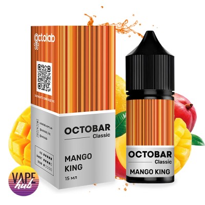 Набор Octobar Salt 30 мл 50 мг Hard - Mango King - купити