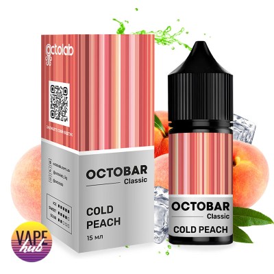 Набор Octobar Salt 30 мл 50 мг Hard - Cold Peach - купити