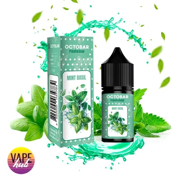 Набір Octobar Fresh & Sour 10 мл 50 мг - Mint Basil — купити