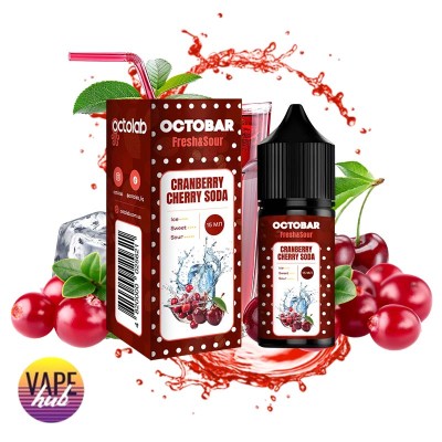 Набір Octobar Fresh & Sour 30 мл 50 мг Hard - Cranberry Cherry Soda - купити