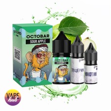 Набір OctoBar NFT Salt 15 мл 65 мг - Sour Apple