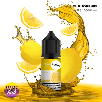Набір Flavorlab PE 10000 Strong 30 мл 50 мг - Lemon Набір Flavorlab PE 10000 Strong 30 мл 50 мг - Lemon