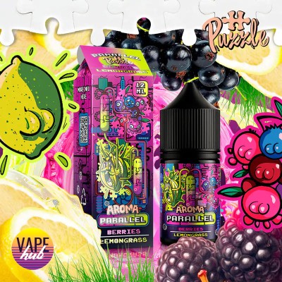 Набор In Bottle Parallel Puzzle 30 мл 50 мг - Berries Lemongrass - купити