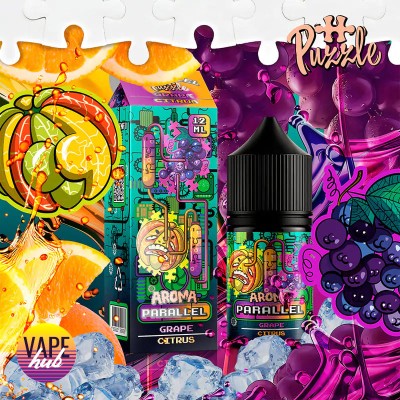 Набор In Bottle Parallel Puzzle 30 мл 50 мг - Grape Citrus - купити