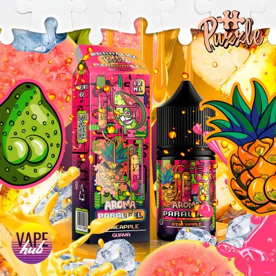 Набор In Bottle Parallel Puzzle 30 мл 50 мг - Pineapple Guava - купити