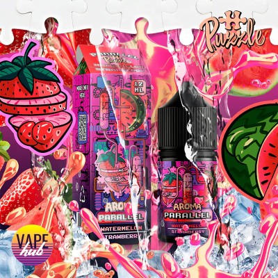 Набор In Bottle Parallel Puzzle 30 мл 50 мг - Strawberry Watermelon - купити