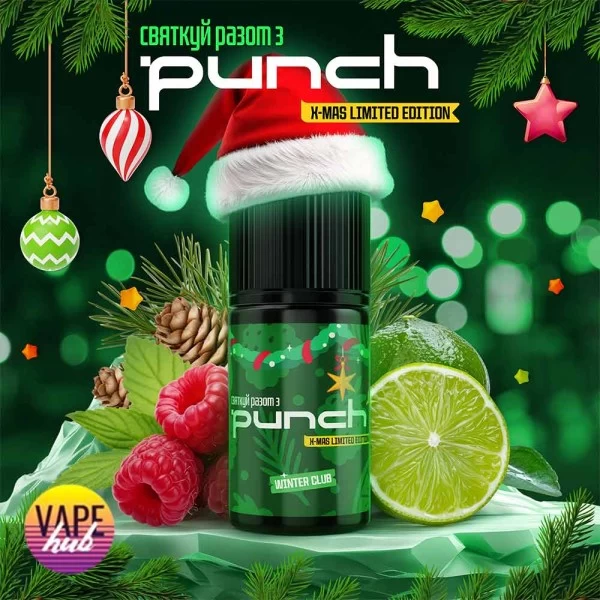 Набор Punch Christmas Edition 30 мл 60 мг - Winter Club — купить