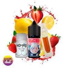 Набір Sliced 30 мл 50 мг - Strawberry