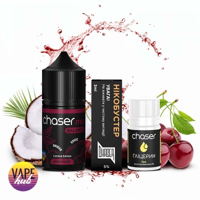 Набор Chaser Mix 30 мл 50 мг - Cherry Coconut - купити