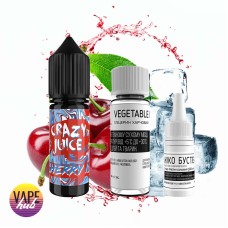 Набор Crazy Juice 15 Мл 65 Мг Cherry Ice