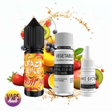 Набор Crazy Juice 15 Мл 65 Мг Fruit Mix