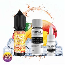 Набор Crazy Juice 15 Мл 50 Мг Mango Ice