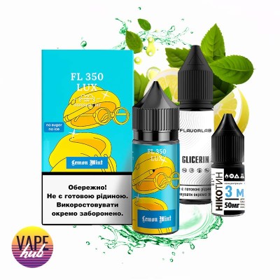 Набор FL350 Lux Salt 30 мл 50 мг - Lemon Mint - купити