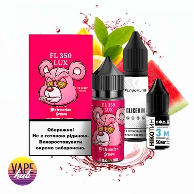 Набор FL350 Lux Salt 30 мл 50 мг - Watermelon lemon - купити