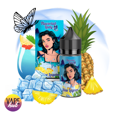 Набір Flavorlab Lady 30 мл 50 мг - Blue Lagoon - купити