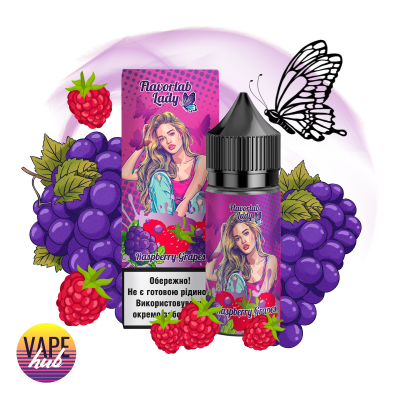 Набір Flavorlab Lady 30 мл 50 мг - Raspberry Grapes - купити
