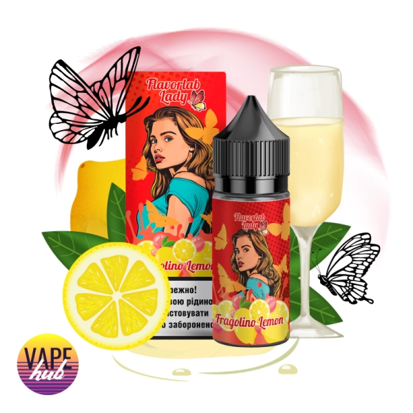 Набір Flavorlab Lady 30 мл 50 мг - Fragolino Lemon — купити