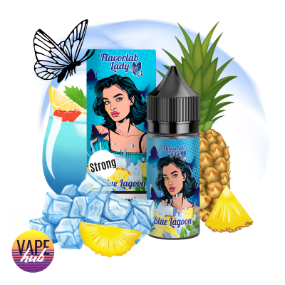 Набор Flavorlab Lady Strong 30 мл 50 мг - Blue Lagoon - купити