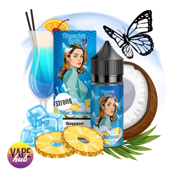 Набір Flavorlab Lady Strong 30 мл 50 мг - Blue Morocao — купити