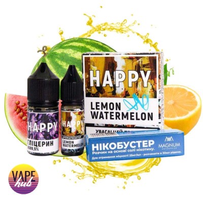 Набор Happy 30 Мл 25 Мг Lemon Watermelon - купити