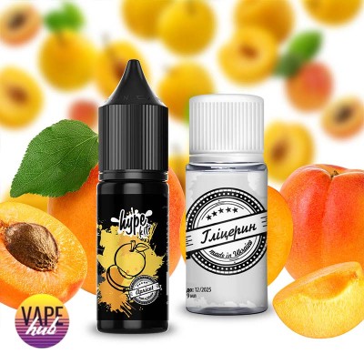 Набір Hype 15 мл 25 мг - Apricot Набір Hype 15 мл 25 мг - Apricot