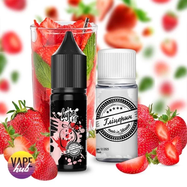 Набор Hype 15 мл 25 мг - Strawberry — купить