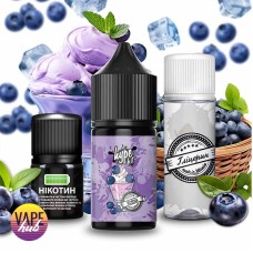 Набор Hype New Salt 30 мл 25 мг - Blueberry Ice Cream