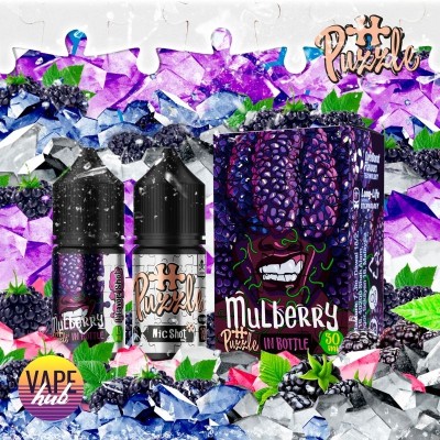 Набор In Bottle Salt Puzzle 30 Мл 50 Мг Mulberry - купити