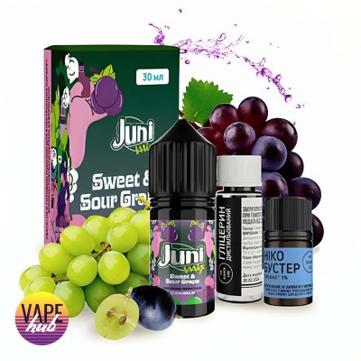 Набор Juni Mix 30 мл 50 мг - Sweet & Sour Grape - купити